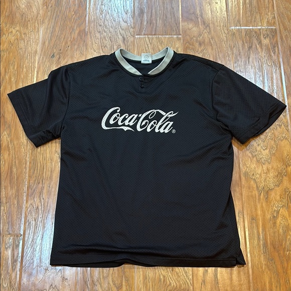 PacSun Black Coca-Cola Shirt - Picture 1 of 3